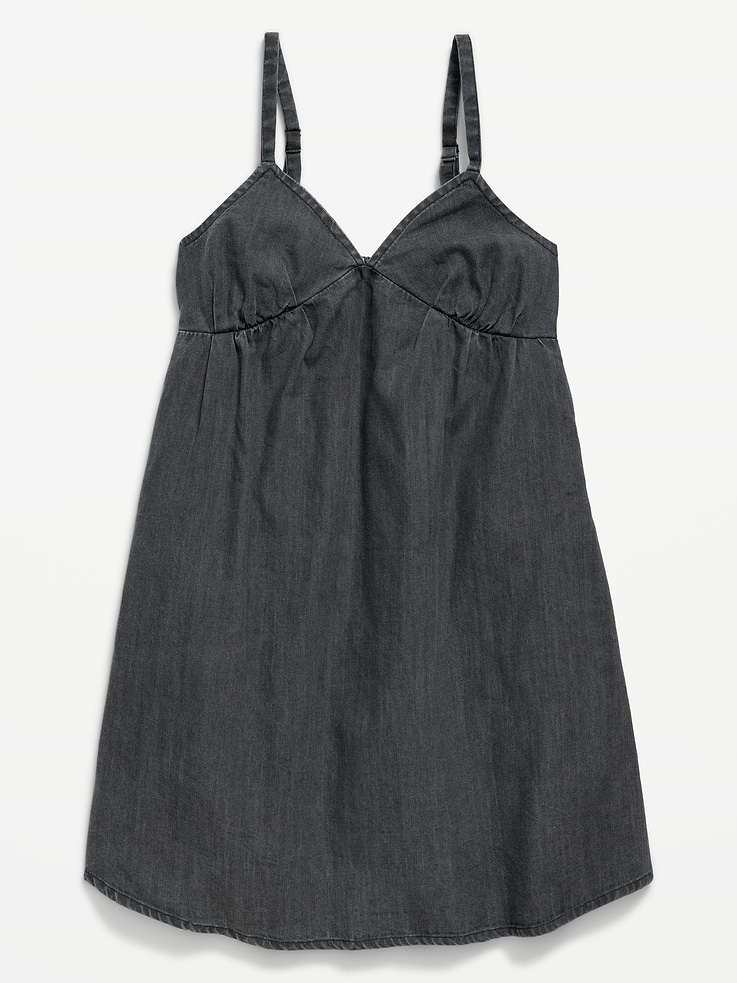 Image 1 of 2, triangle neckline, adjustable spaghetti straps, Product #894641