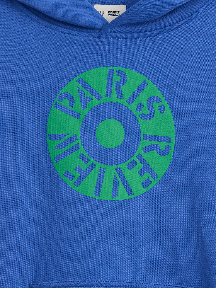 Image number 5 showing, Kids Robert Indiana VintageSoft Hoodie