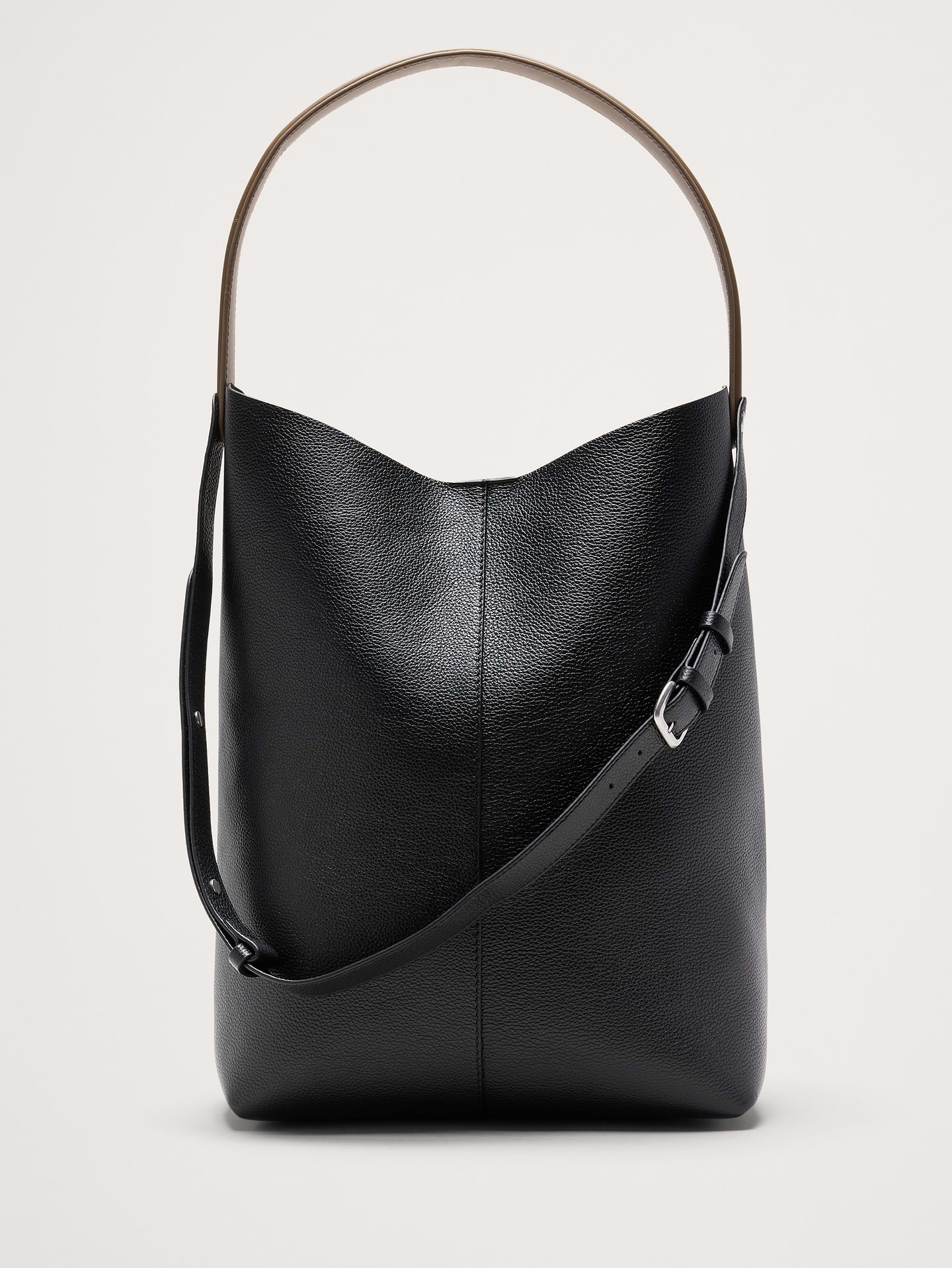 Image number 1 showing, Slouchy Vida Italian Leather Bag