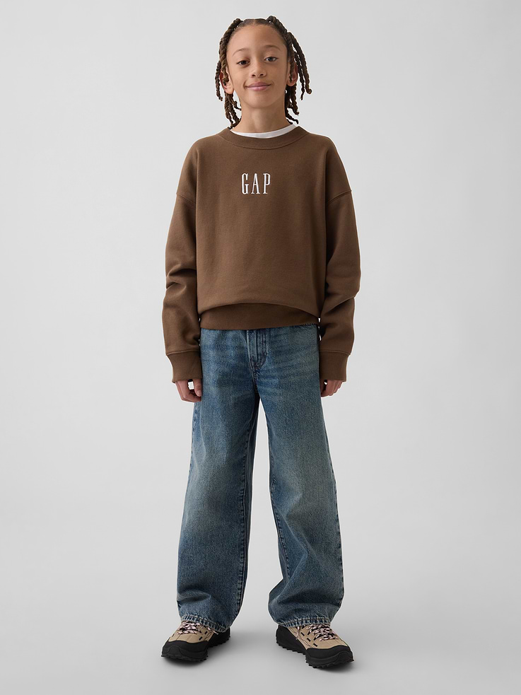 Image number 4 showing, Kids VintageSoft Relaxed Logo Sweatshirt