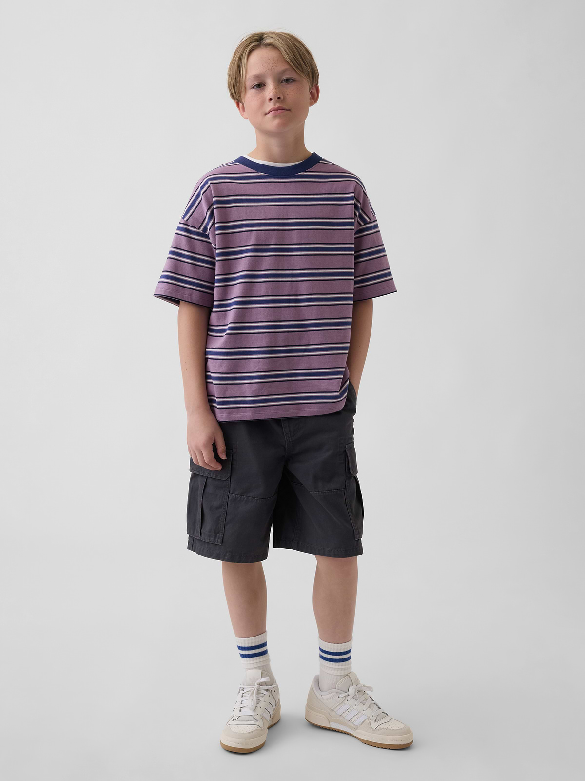Kids Relaxed Easy Cargo Shorts