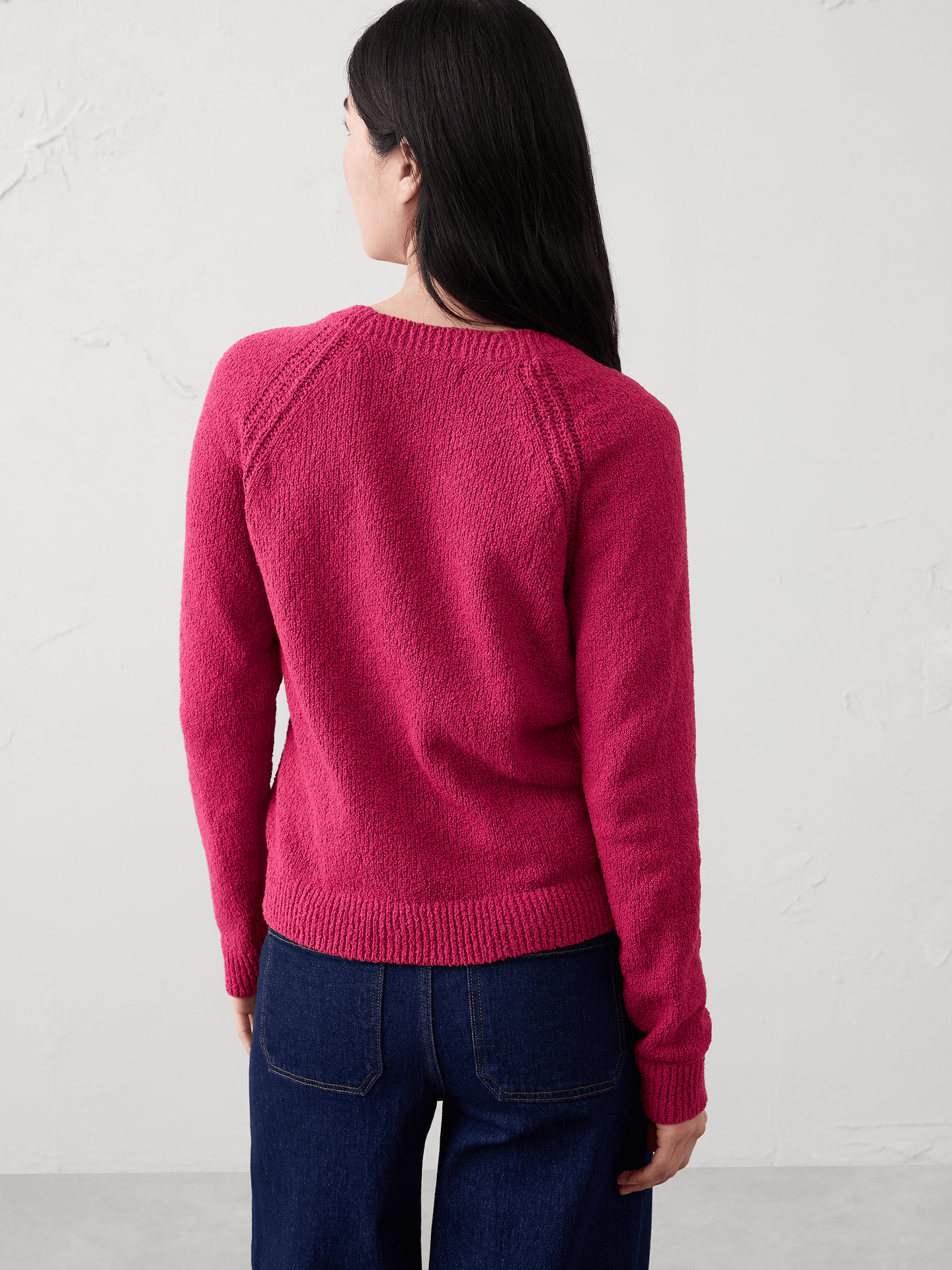 Image number 2 showing, Boucle Raglan Sweater