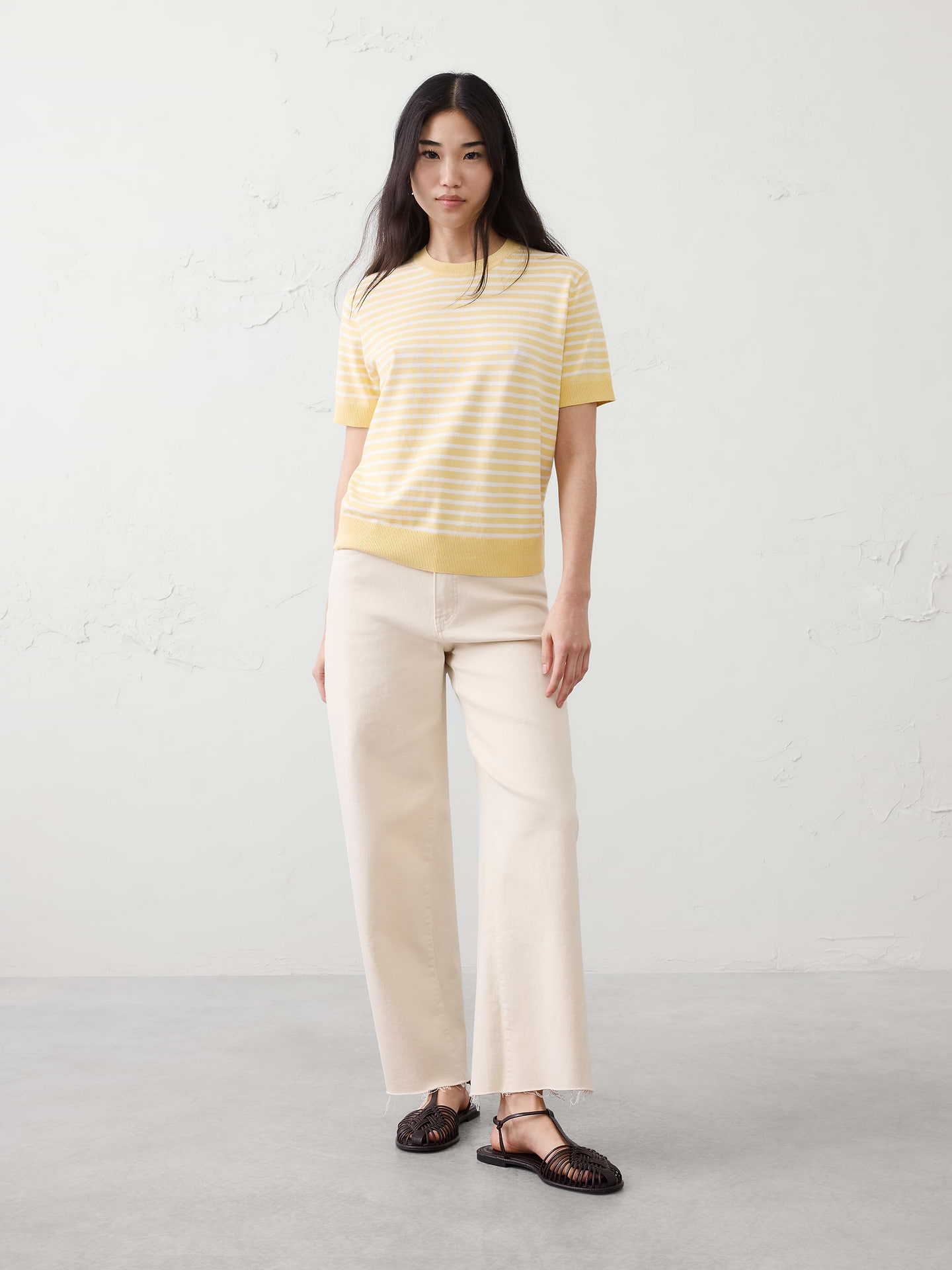 Image number 1 showing, Striped Forever Sweater T-Shirt