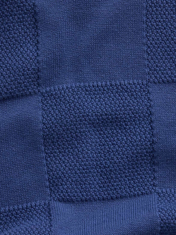 Kids 100% Cotton Checkered Sweater Shirt