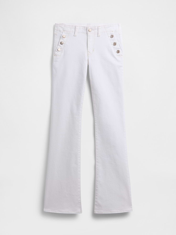 Image number 6 showing, Low Rise Long & Lean Sailor Jeans