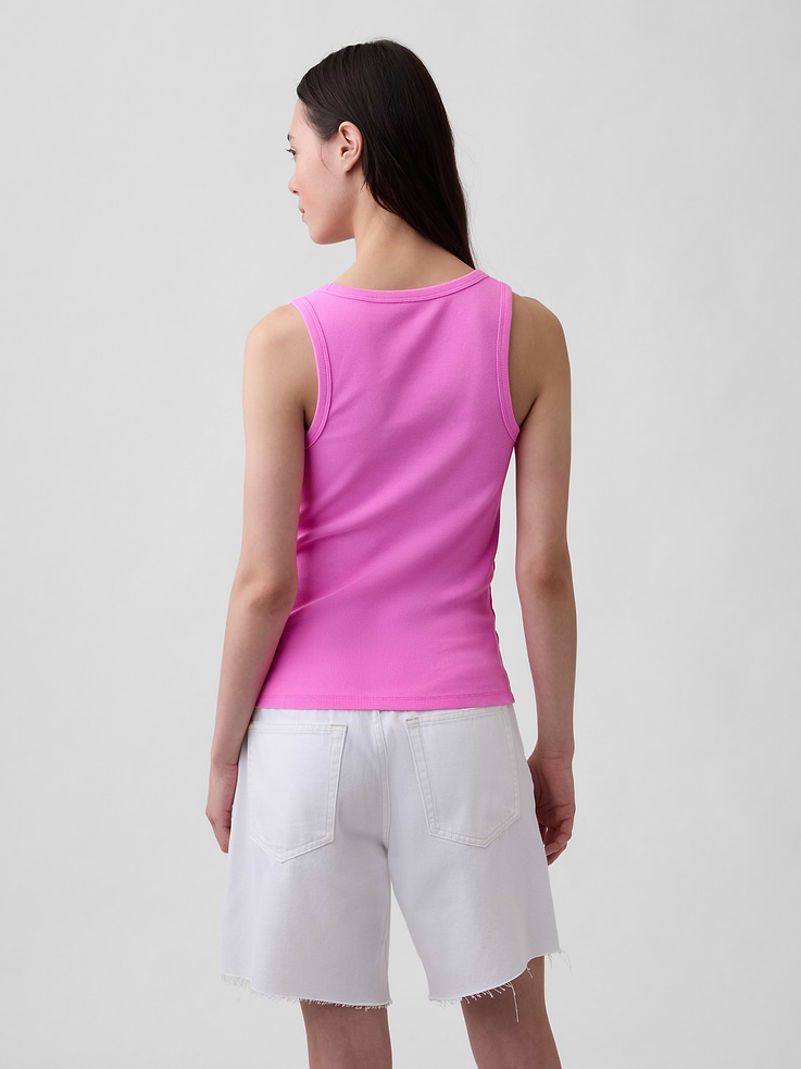 Image number 3 showing, Rib Scoop Tank Top