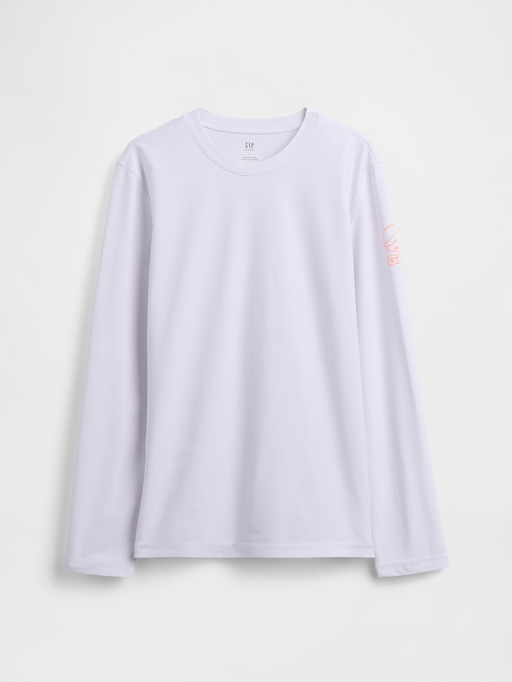 Image number 1 showing, Kids Logo Rash Guard