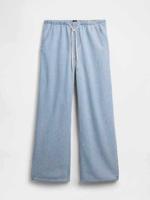 Low Rise UltraSoft Easy '90s Loose Stripe Jeans