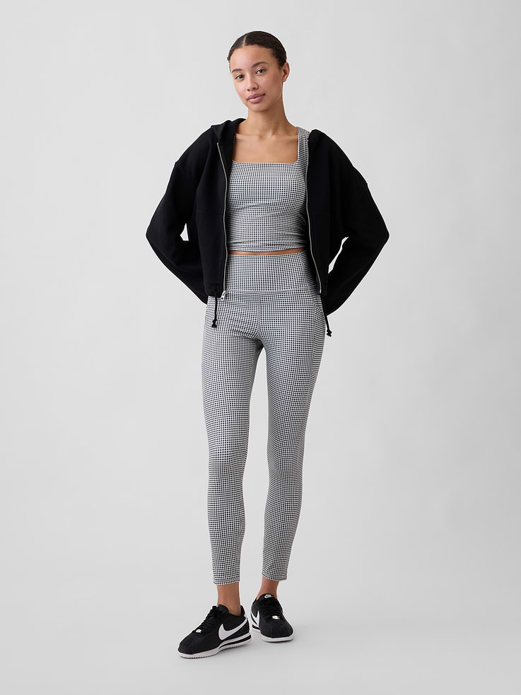 Image number 1 showing, GapFit Sky High Studio Pocket Leggings