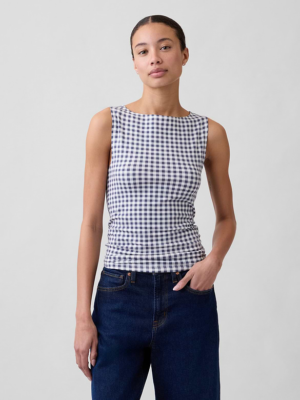 Boatneck Tank Top