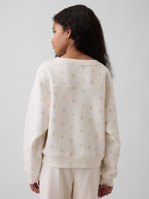 Kids VintageSoft Wedge Crewneck Sweatshirt