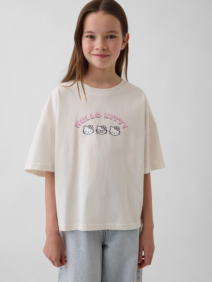 Image number 1 showing, Kids Sanrio Oversized Boxy T-Shirt