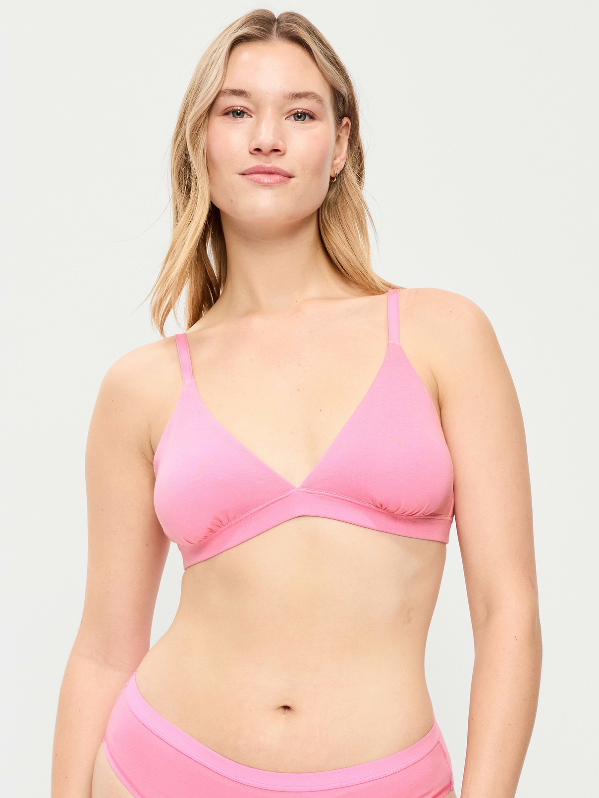 Image number 5 showing, Everyday Cotton Triangle Bralette