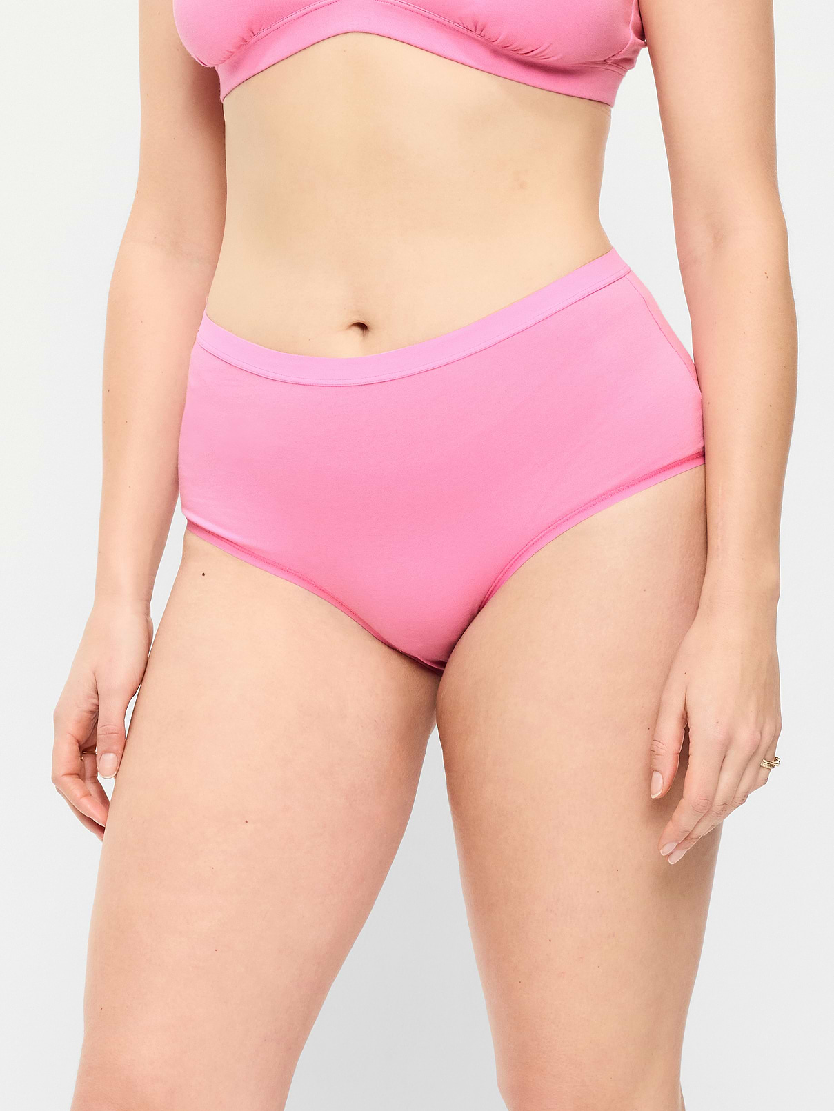 Image number 5 showing, High-Waisted Everyday Brief Cotton Underwear