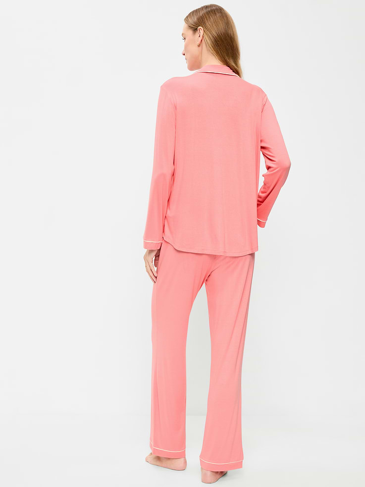 Image 2 de 7, Ensemble pantalon en tricot de jersey Grasse matinée