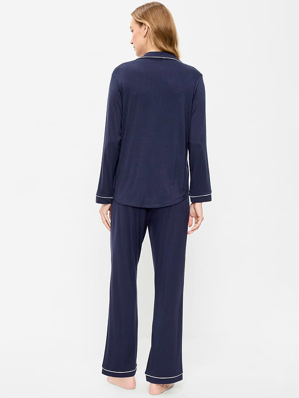 Sunday Sleep Knit Jersey Pant Set
