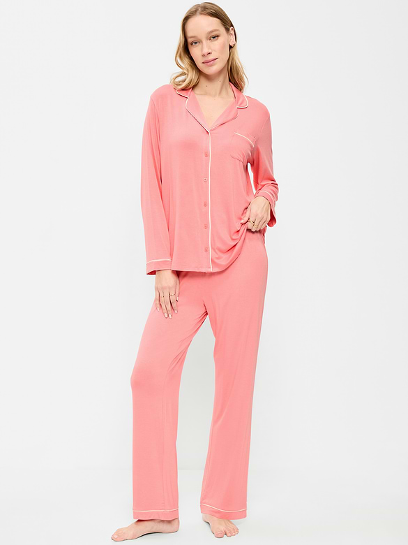 Sunday Sleep Knit Jersey Pant Set
