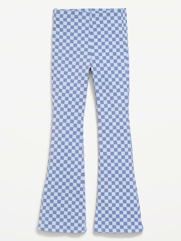 High-Waisted Flared Leggings for Girls
