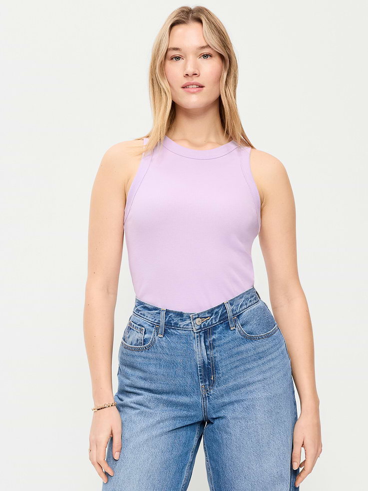 L'image numéro 5 présente Camisole courte moulante