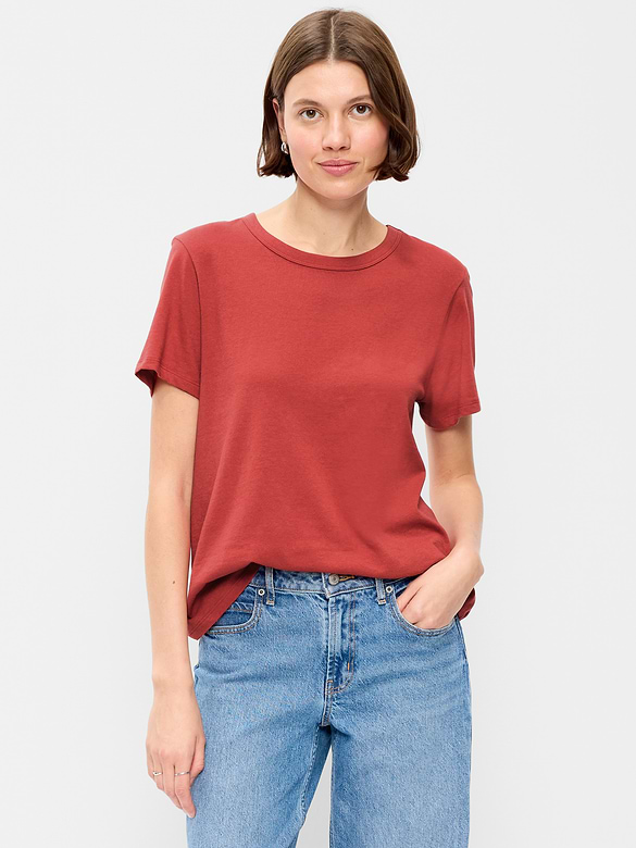T-shirt passe-partout ras du cou
