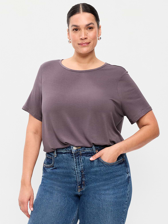 Luxe Crew-Neck T-Shirt