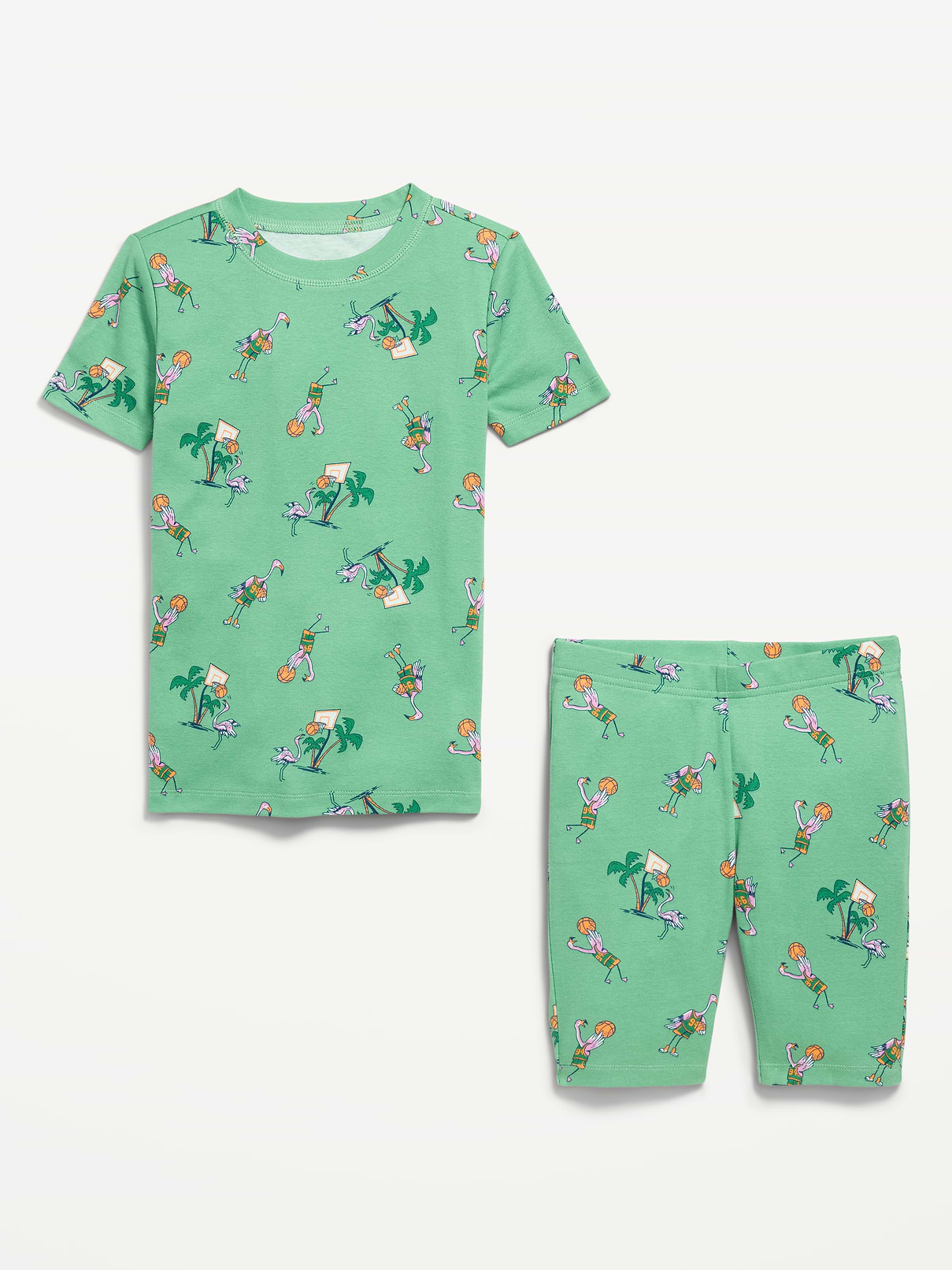 L'image numéro 3 présente Pyjama ajusté à imprimé unisexe pour enfant