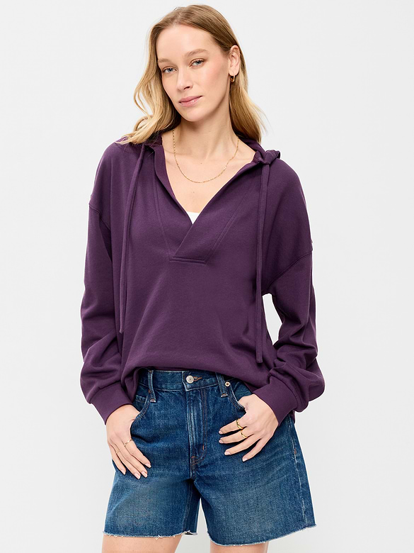 Oversized Tunic Beach Hoodie