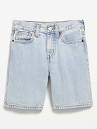 Image number 4 showing, Knee Length Baggy Jean Shorts for Boys