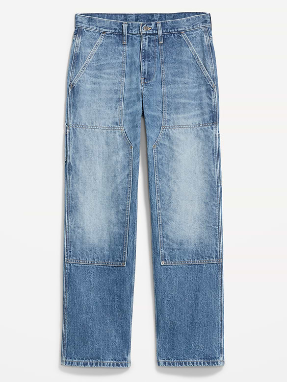 90s Baggy Double-Knee Carpenter Jeans