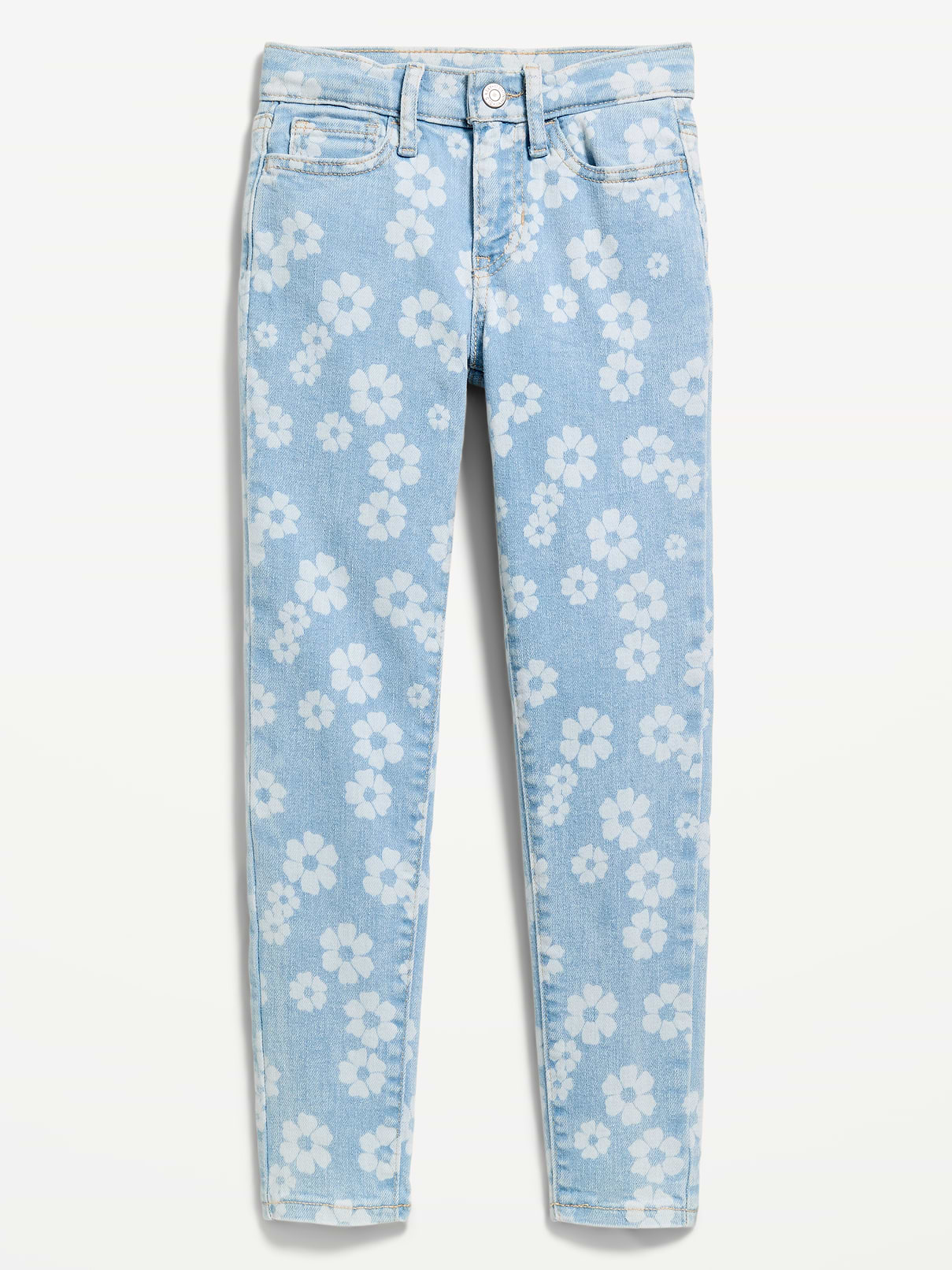 Image number 4 showing, High-Waisted Rockstar 360° Stretch Jeggings for Girls