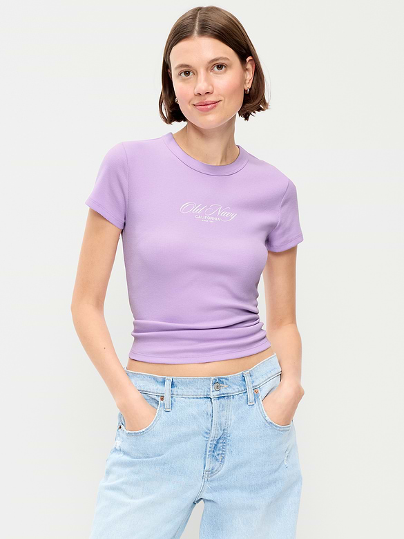 Logo-Graphic Snug T-Shirt