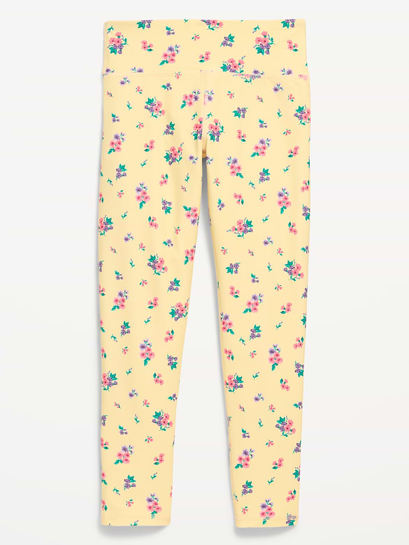High-Waisted PowerSoft 7/8 Leggings for Girls