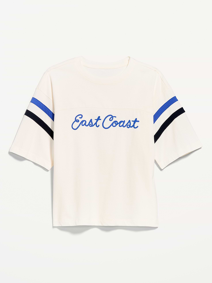 Image number 5 showing, Short-Sleeve Loose Crew-Neck T-Shirt
