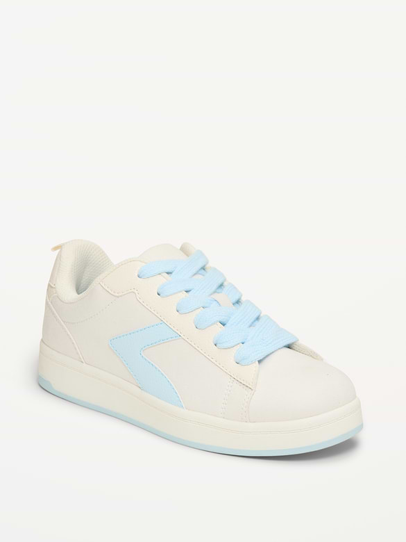 Faux-Suede Lace-Up Sneakers for Girls