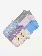 Image number 1 showing, Ankle Socks 6-Pack for Girls