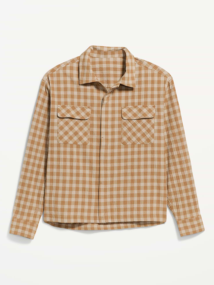 Image number 4 showing, Loose Fit Cropped Shirt