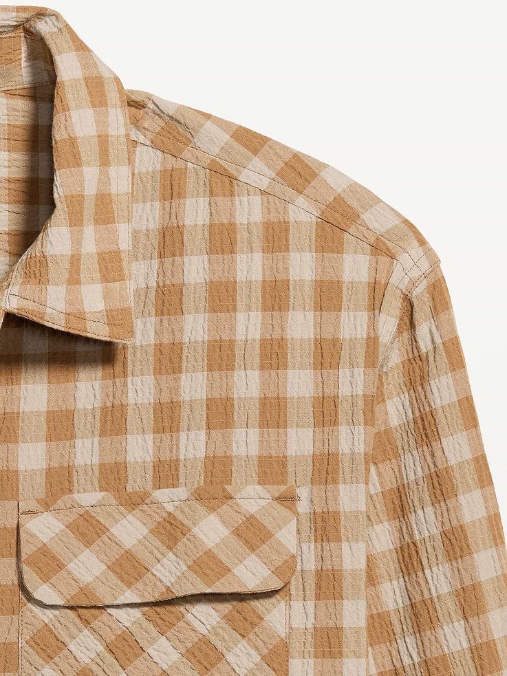 Image number 5 showing, Loose Fit Cropped Shirt