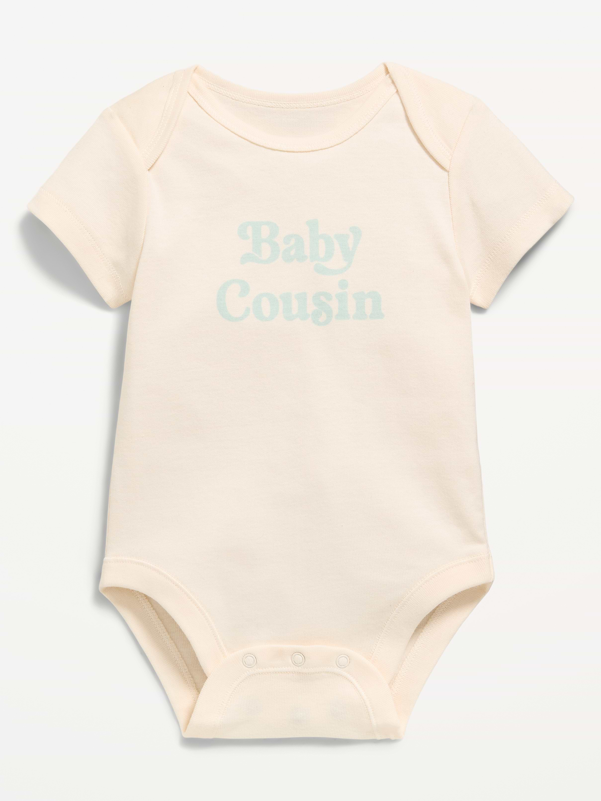 L'image numéro 1 présente Cache-couche à manches courtes à imprimé pour bébé