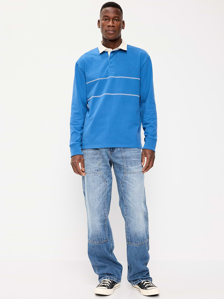 Image number 1 showing, 90s Baggy Double-Knee Carpenter Jeans