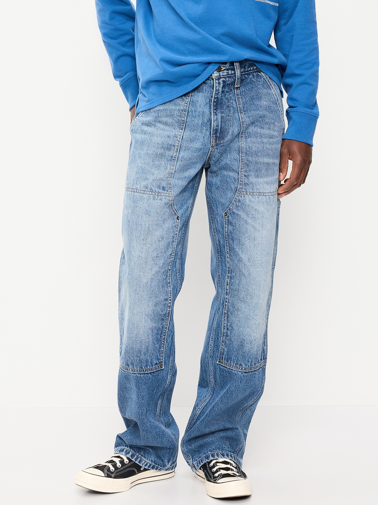 90s Baggy Double-Knee Carpenter Jeans | Old Navy