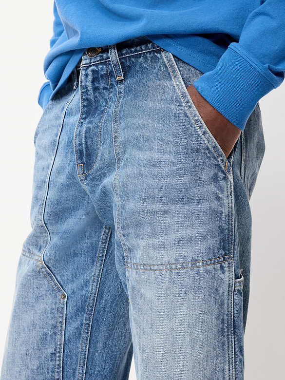 90s Baggy Double-Knee Carpenter Jeans