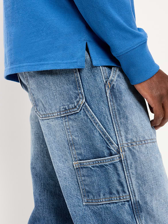 90s Baggy Double-Knee Carpenter Jeans