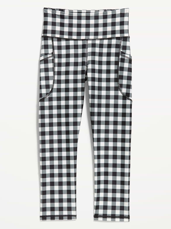 High-Waisted PowerSoft Crop Pocket Leggings