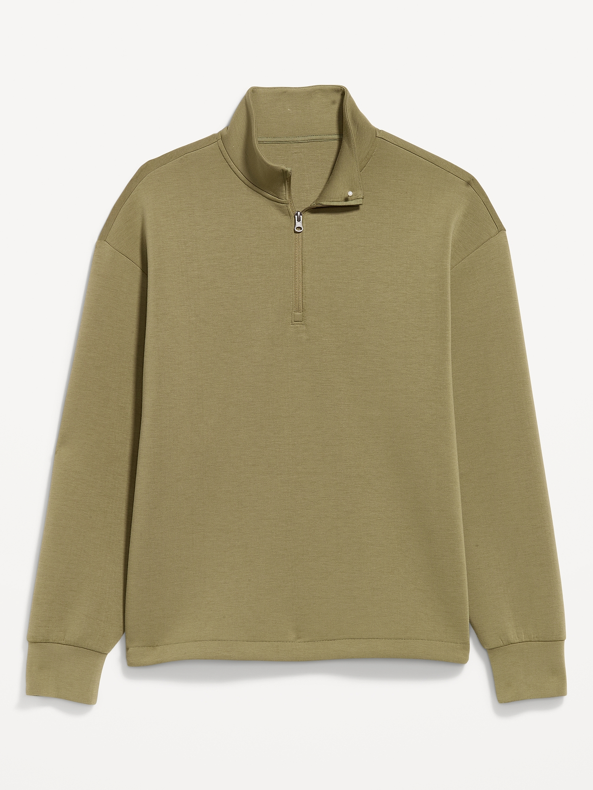Bounce Fleece Oversized Quarter-Zip Pullover | Old Navy