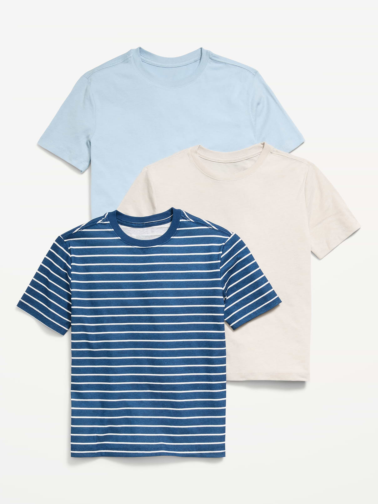 Softest Short-Sleeve T-Shirt 3-Pack for Boys