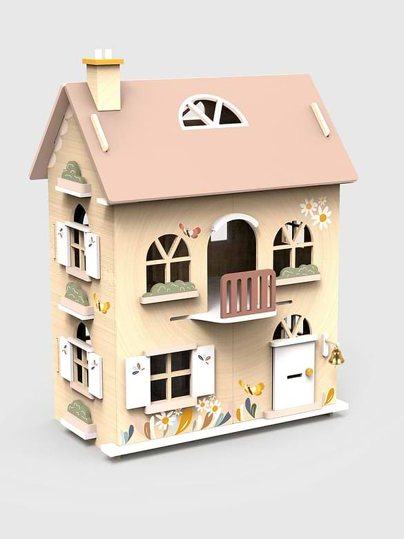 Flowers Cottage with Starter Set Toddler Toy