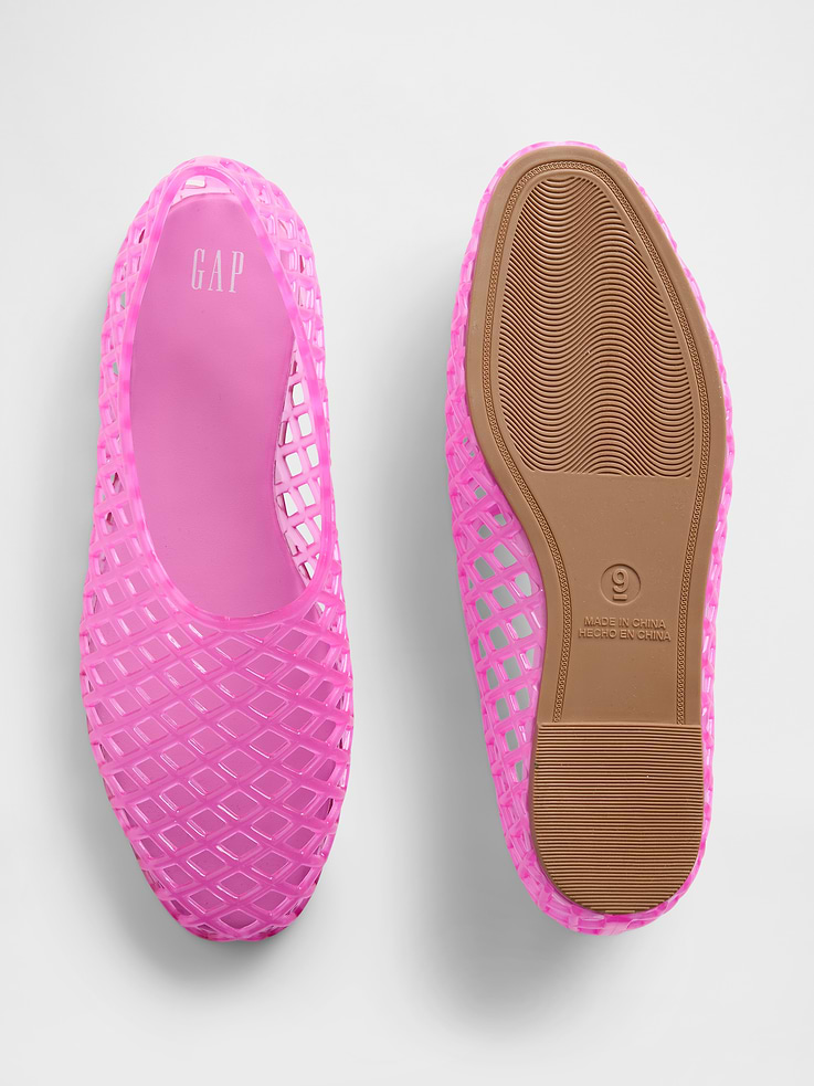 Image number 3 showing, Jelly Ballet Flat