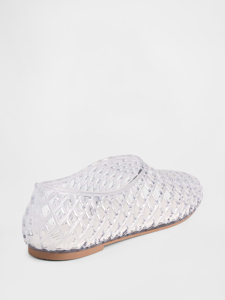 Image 4 of 5, Jelly Ballet Flat