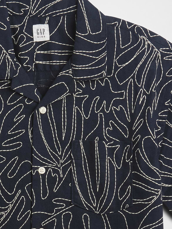 Kids Textured Vacay Shirt