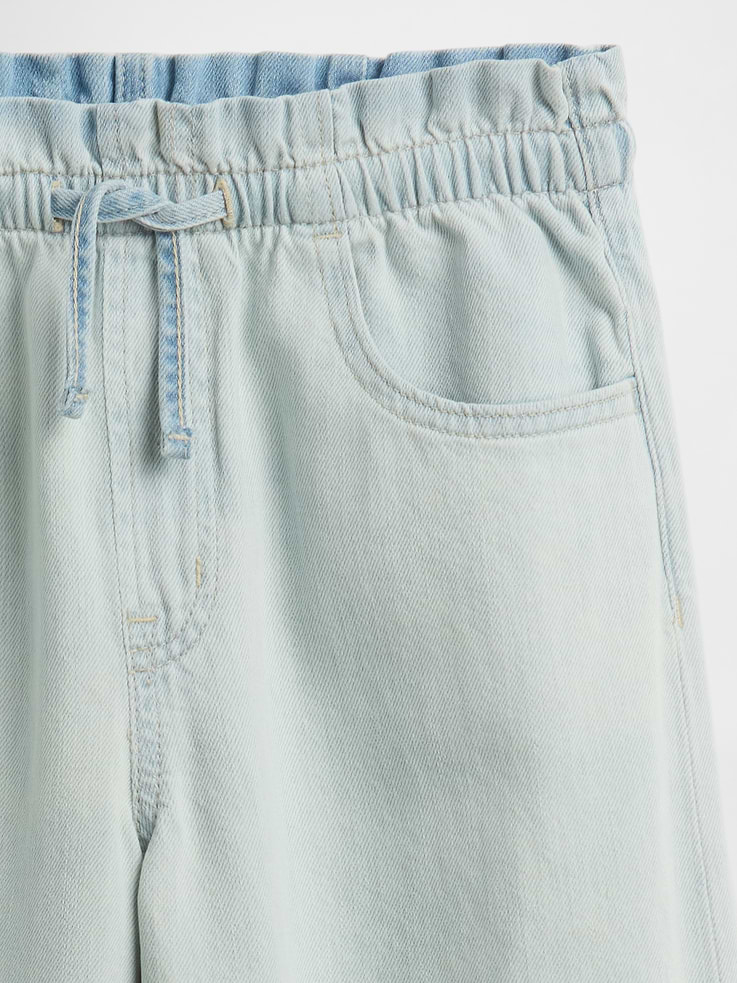 Image number 3 showing, Kids Mid Rise SuperLight Pull-On Baggy Jeans